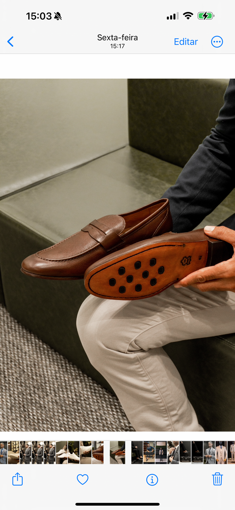 Todos os sapatos.