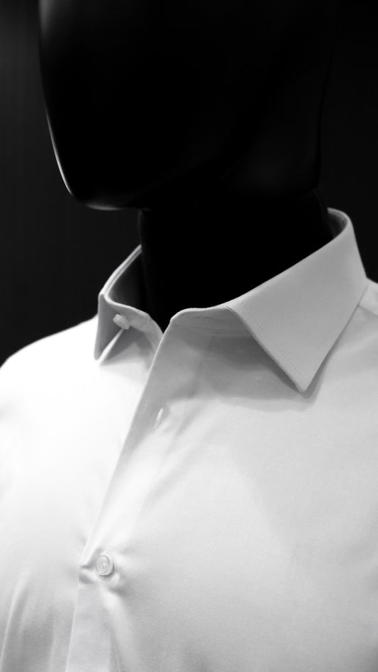 Camisa social Milão - Branco.