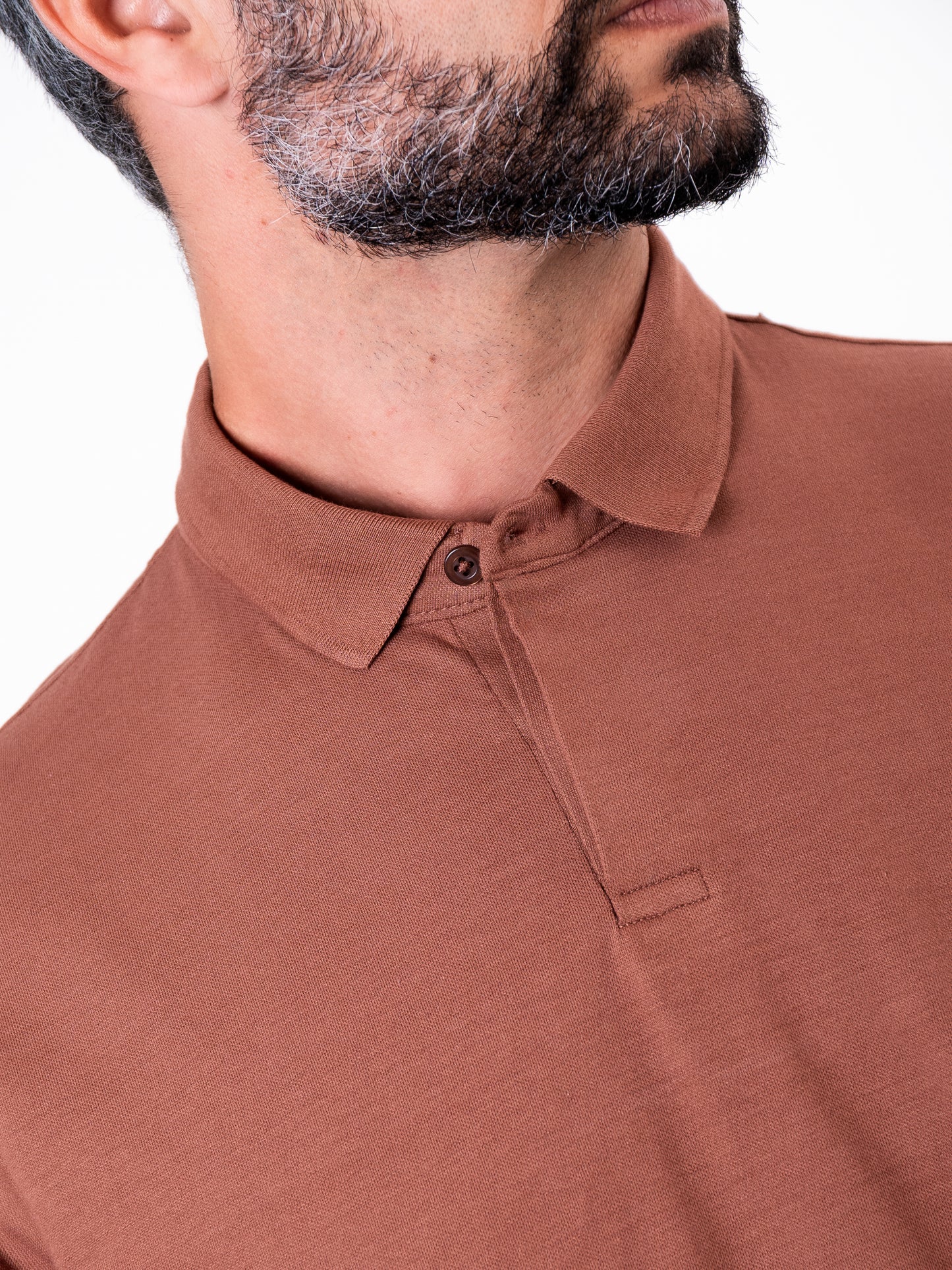 Polo piquet pima marinho.