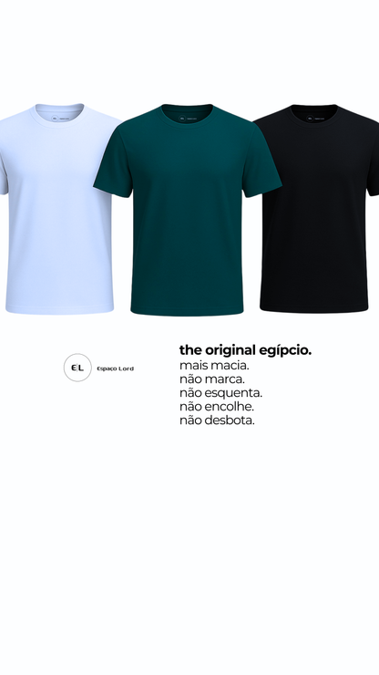 Camiseta Prime em algodão Egípcio.