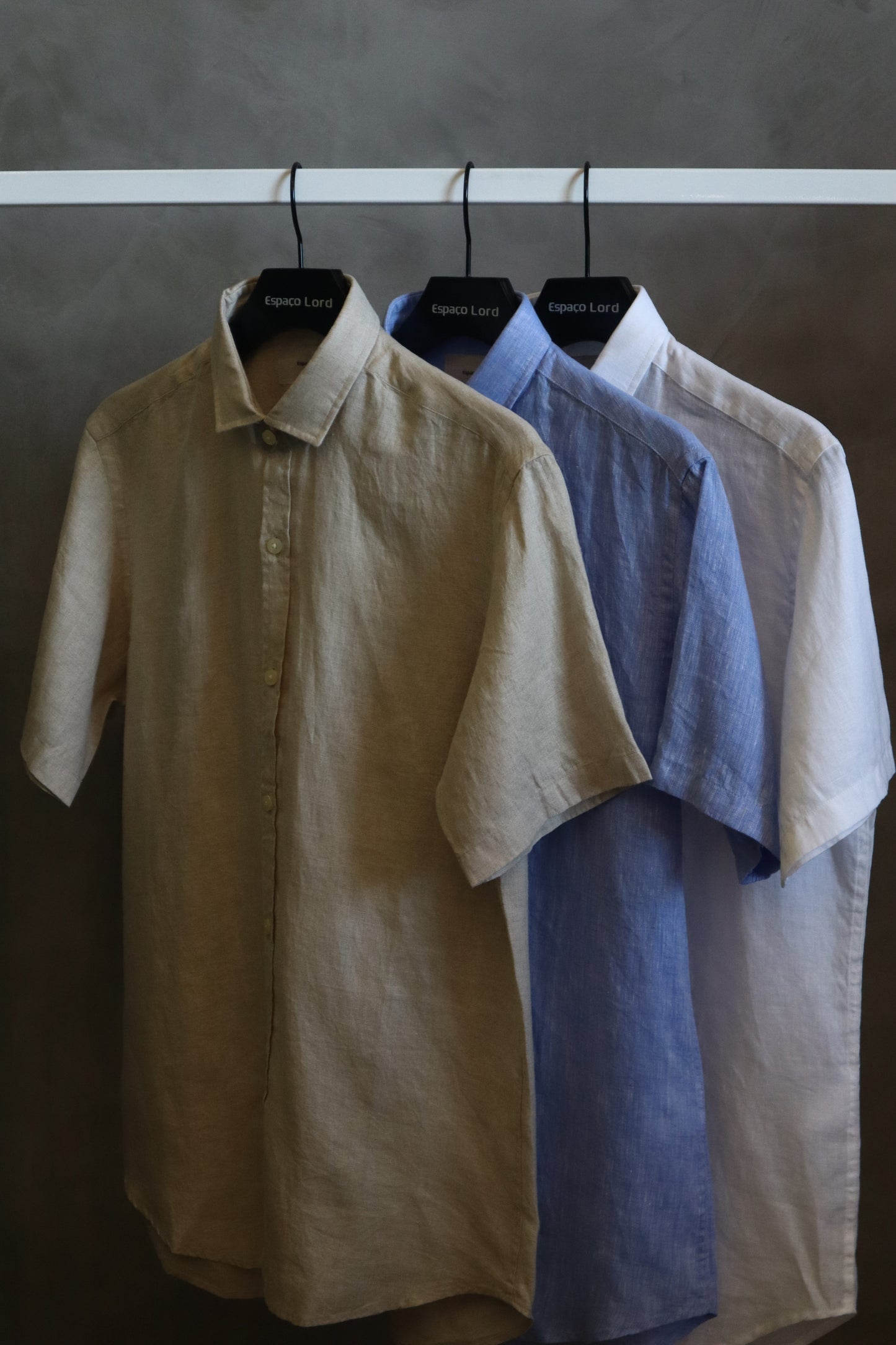 Camisa 100% linho Branca.