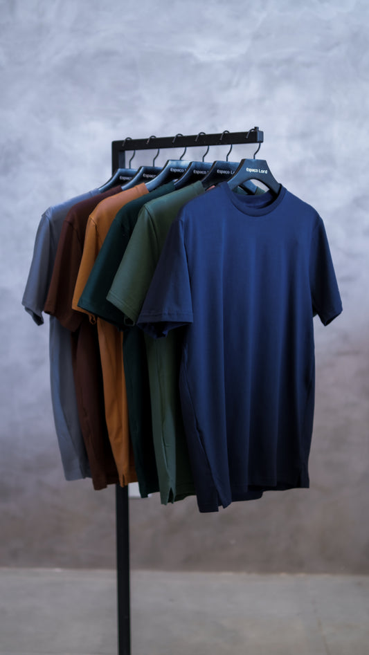 Camiseta marinho - special pima touch.