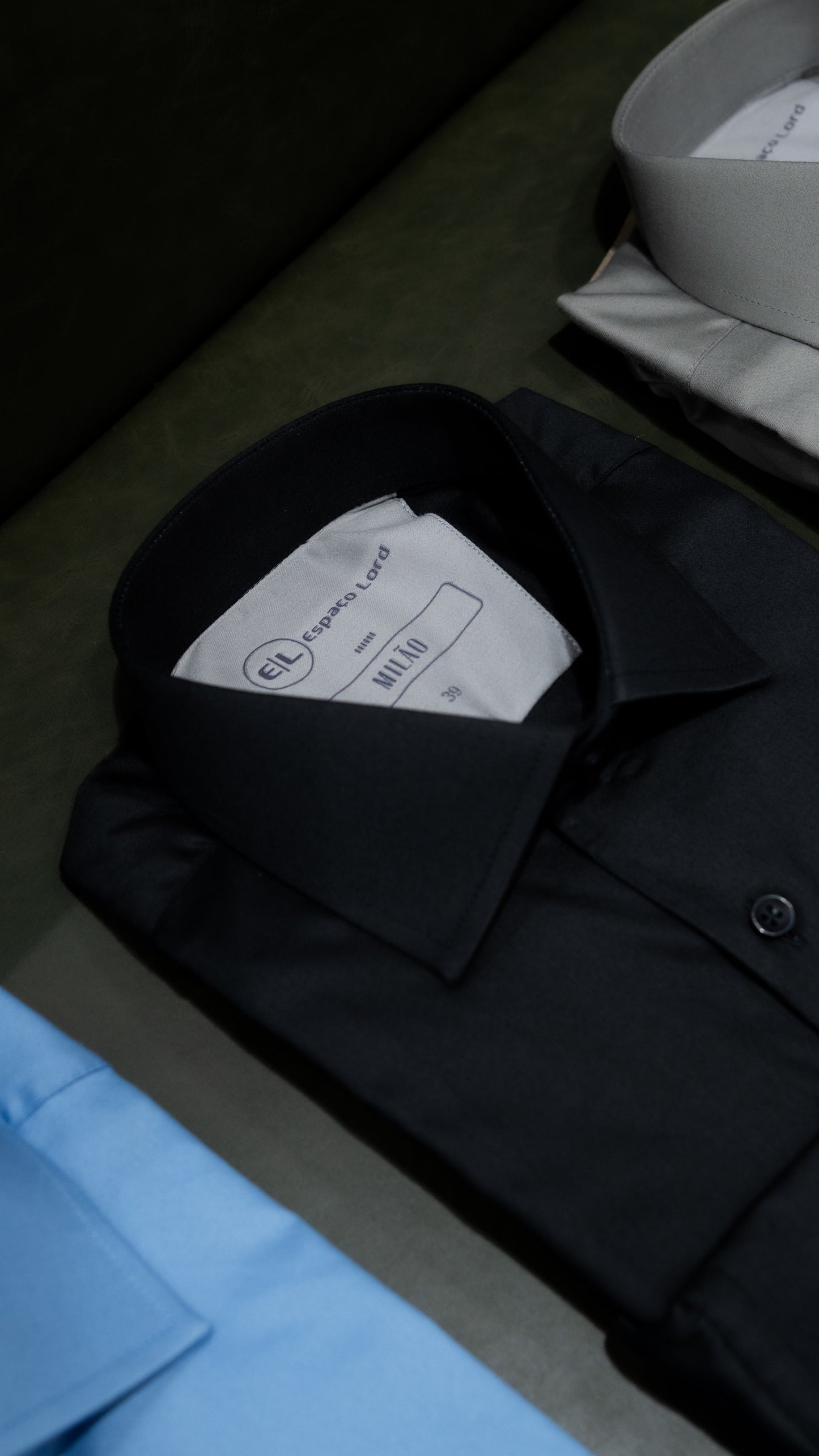 Camisa social Milão - Preto.